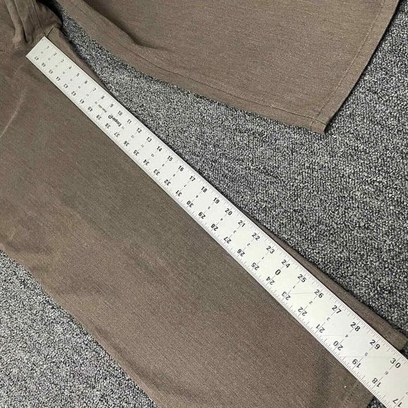 Kenneth Cole Size 42x30 Brown Pants 5 Pocket Adult Flat Front- Perfect Condition - Picture 11 of 12